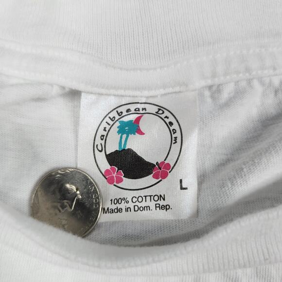 Vintage Alcatraz Shirt Adult Large Hard Luck Cafe San Francisco Puffy Paint - Picture 4 of 10